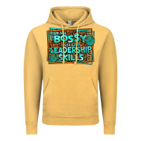 Vintage Mustard i am not bossy i just have leadership skills Vintage Hoodie - AdoDesignShop