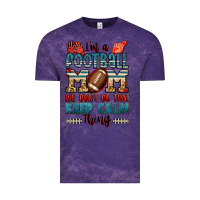 Cloud Purple i'm a american football mom we don't do that keep Vintage Tee - Jasminsmagicworld