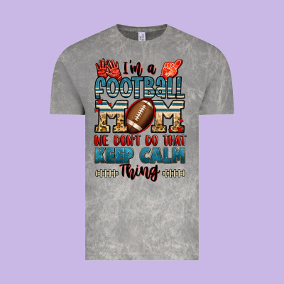 I'm A American Football Mom We Don't Do That Keep Vintage Tee Designed By Jasminsmagicworld