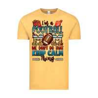 Vintage Mustard i'm a american football mom we don't do that keep Vintage Tee - Jasminsmagicworld