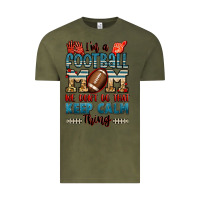 Vintage Olive i'm a american football mom we don't do that keep Vintage Tee - Jasminsmagicworld