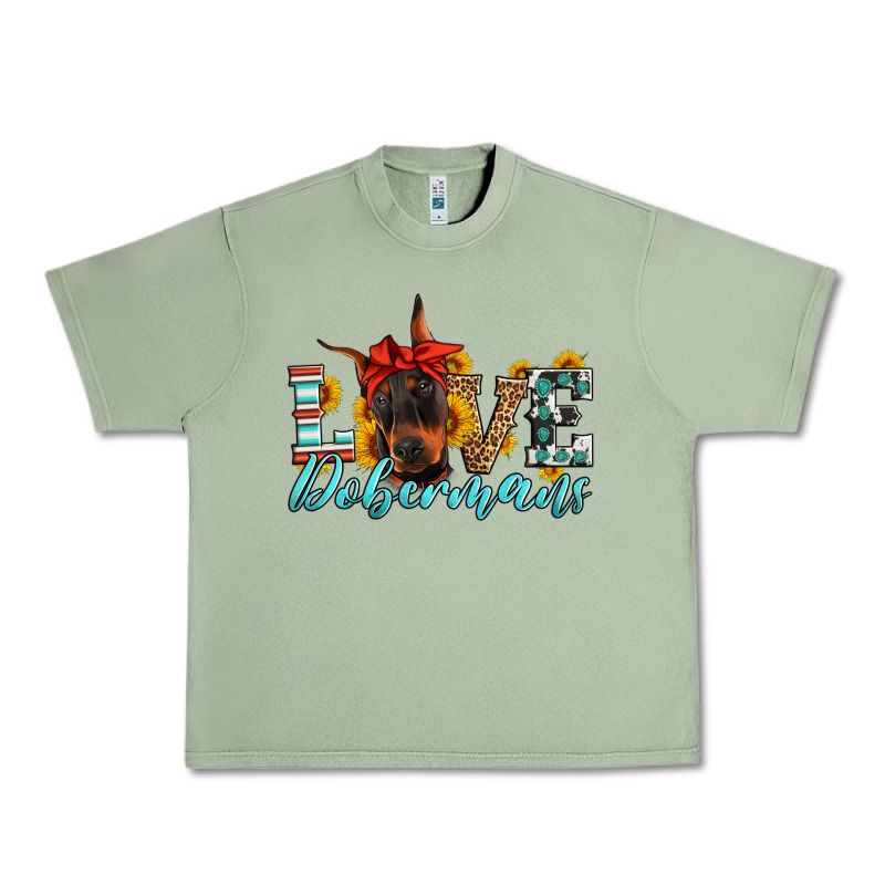 Love Dobermans Urban Heavy Tee by Artiststas | Teevron