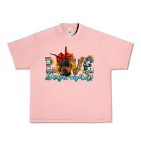 Salmon love dobermans Urban Heavy Tee - Artiststas