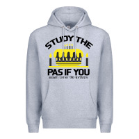 Heather Grey Study the past if you would define the future shi Premium Hoodie - Bettercallsaul
