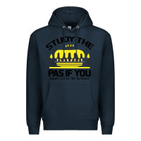 Navy Study the past if you would define the future shi Premium Hoodie - Bettercallsaul