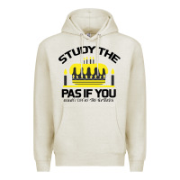 Oatmeal Heather Study the past if you would define the future shi Premium Hoodie - Bettercallsaul