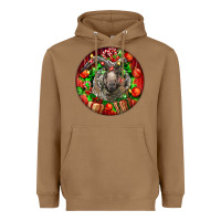 Toasted Coconut christmas navajo churro sheep Heavyweight Hoodie - LillyAllenDesigns