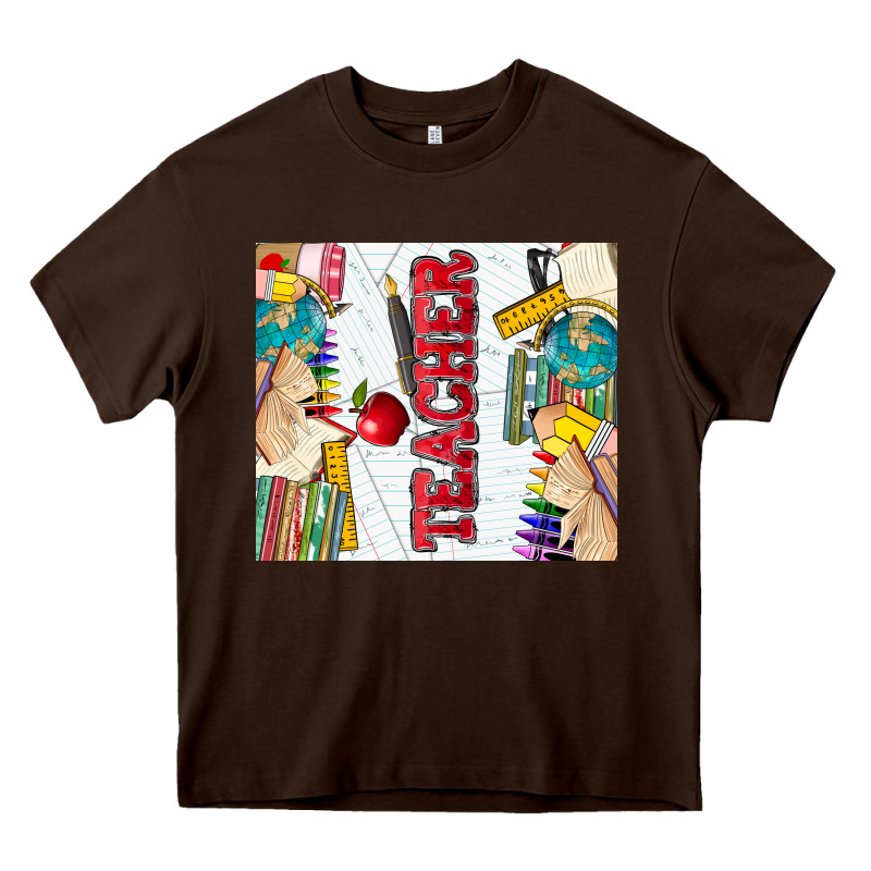 Teacher Heavy Core Tee by Zillion Design Studio | Teevron