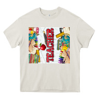 Cream teacher Heavy Core Tee - Zillion Design Studio