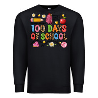 Black 100 days of school Premium Sweatshirt - Artiststas