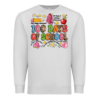 Dove Grey 100 days of school Premium Sweatshirt - Artiststas