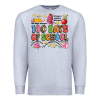 100 Days Of School Premium Sweatshirt | Teevron
