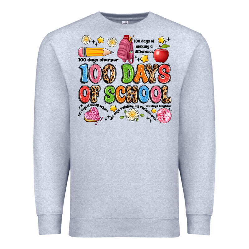100 Days Of School Premium Sweatshirt by Artiststas | Teevron