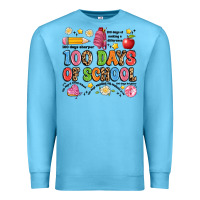 Ocean Blue 100 days of school Premium Sweatshirt - Artiststas
