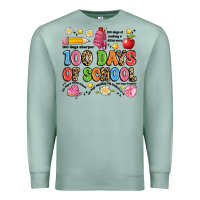 Seafoam 100 days of school Premium Sweatshirt - Artiststas