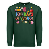 Sports Green 100 days of school Premium Sweatshirt - Artiststas