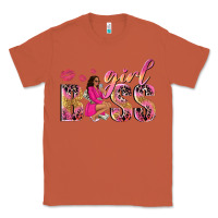 Copper girl boss afro black woman Classic Tee - NancyCooperArtShop
