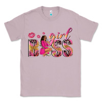 Girl Boss Afro Black Woman Classic Tee | Teevron