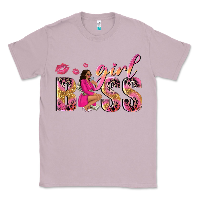 Girl Boss Afro Black Woman Classic Tee by NancyCooperArtShop | Teevron