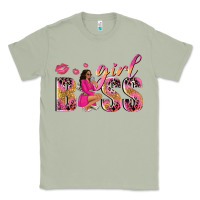 Matcha girl boss afro black woman Classic Tee - NancyCooperArtShop