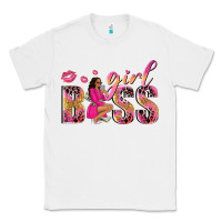 White girl boss afro black woman Classic Tee - NancyCooperArtShop