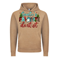 Vintage Coffee santas favorite dentist Vintage Hoodie - JahusDesignShop