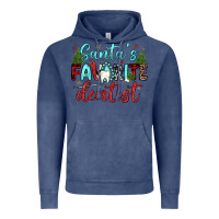 Vintage Denim santas favorite dentist Vintage Hoodie - JahusDesignShop