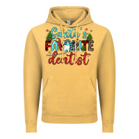 Vintage Mustard santas favorite dentist Vintage Hoodie - JahusDesignShop
