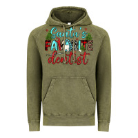Vintage Olive santas favorite dentist Vintage Hoodie - JahusDesignShop