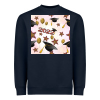 Navy 2022 to graduation seamless pattern Heavyweight Sweatshirt - BundleAndBundleShop
