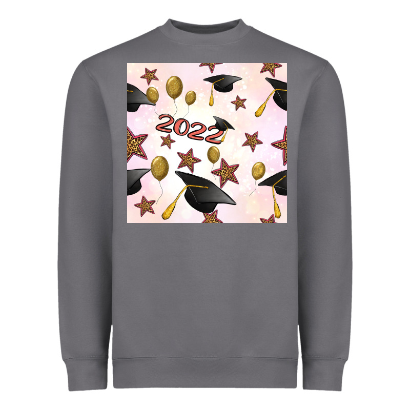 2022 To Graduation Seamless Pattern Heavyweight Sweatshirt by BundleAndBundleShop | Teevron