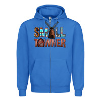 True Royal small towner Zipper Hoodie - NancyCooperArtShop