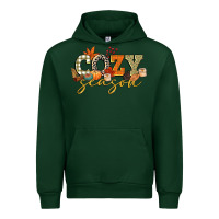 Forest Green cozy season Urban Hoodie - CowGirlArtShop