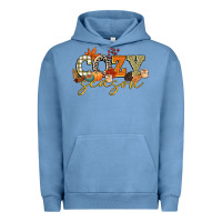 Pigment Pebble Blue cozy season Urban Hoodie - CowGirlArtShop