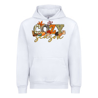 White cozy season Urban Hoodie - CowGirlArtShop