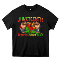 Black juneteenth free ish since 1865 Heavy Core Tee - texasbilliewilder