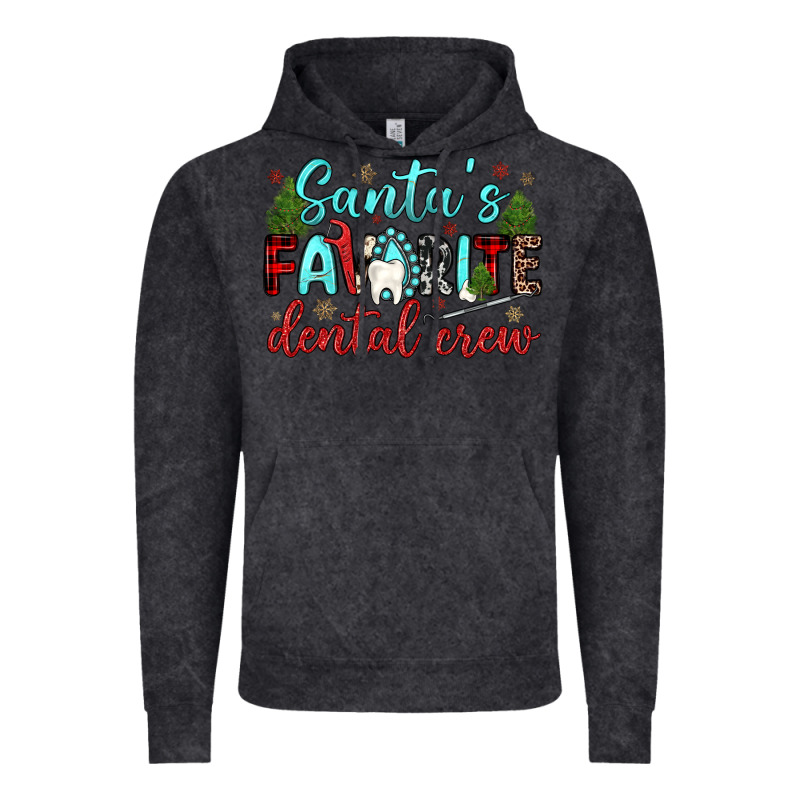 Santas Favorite Dental Crew Vintage Hoodie by JahusDesignShop | Teevron