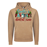 Vintage Coffee santas favorite dental crew Vintage Hoodie - JahusDesignShop