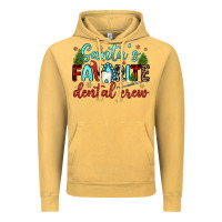 Vintage Mustard santas favorite dental crew Vintage Hoodie - JahusDesignShop