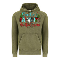 Vintage Olive santas favorite dental crew Vintage Hoodie - JahusDesignShop