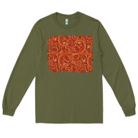 Army Green serape turquoise  leather background Long Sleeve Tee - Jasminsmagicworld