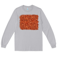 Moon Dust serape turquoise  leather background Long Sleeve Tee - Jasminsmagicworld