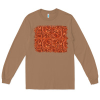Toasted Coconut serape turquoise  leather background Long Sleeve Tee - Jasminsmagicworld
