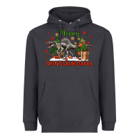 Smoke merry spinosaurusmas Heavyweight Hoodie - LillyAllenDesigns