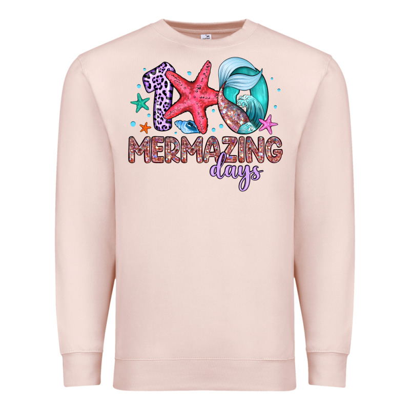 100 Mermazing Days Premium Sweatshirt by Artiststas | Teevron