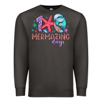 Smoke 100 mermazing days Premium Sweatshirt - Artiststas