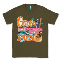 Army Green girls just wanna have fun Classic Tee - NancyCooperArtShop