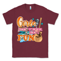 Burgundy girls just wanna have fun Classic Tee - NancyCooperArtShop