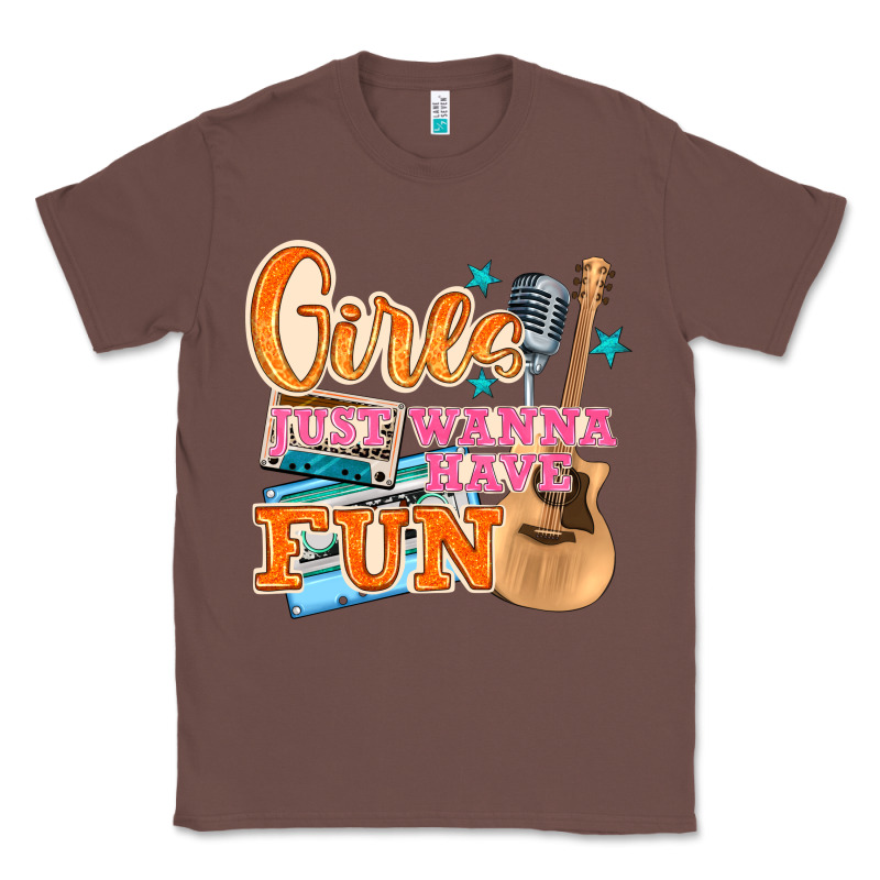 Girls Just Wanna Have Fun Classic Tee by NancyCooperArtShop | Teevron