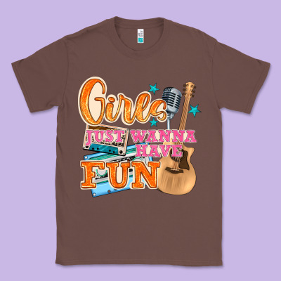 Girls Just Wanna Have Fun Classic Tee Designed By Nancycooperartshop